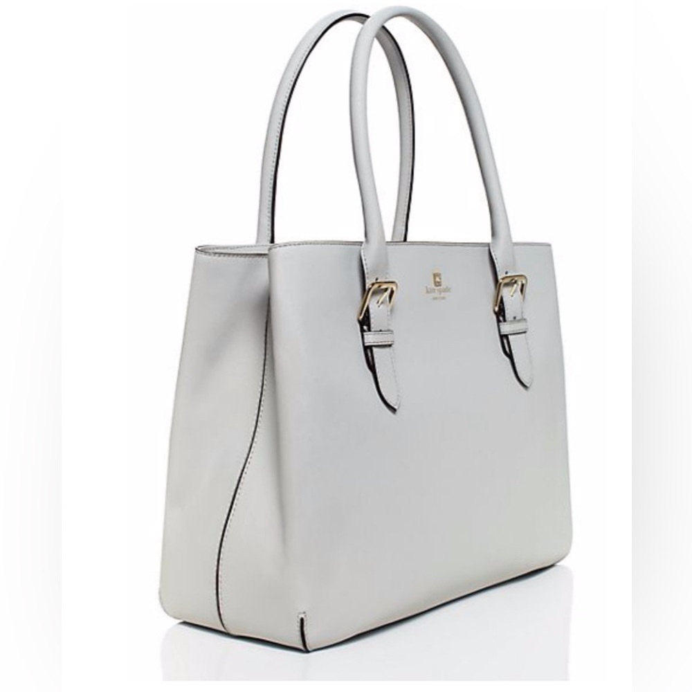 Kate Spade Cove Street Airel Smokey Gray Satchel/Shoulder Bag—BEAUTIFUL! Roomy!